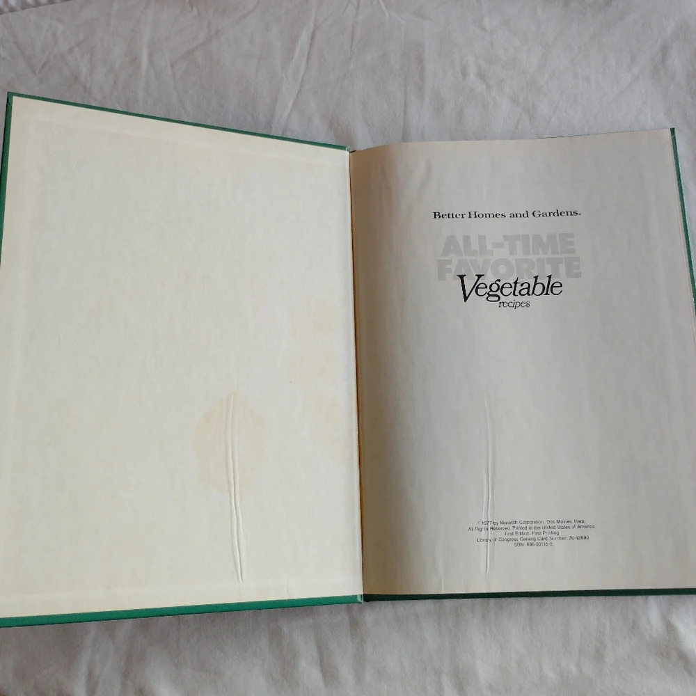 Vintage Better Homes & Gardens Vegetable and Salad Cookbooks 1977 1978 Recipes - Picture 6 of 13